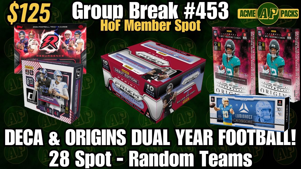 GB453 - Deca & Origins Dual Year Football! - Random Teams