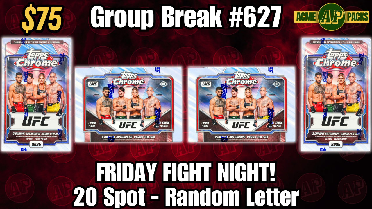 GB627 - Friday Fight Night! - Random Letters