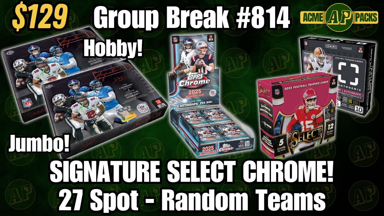 GB814 - Signature Select Chrome! - Random Teams