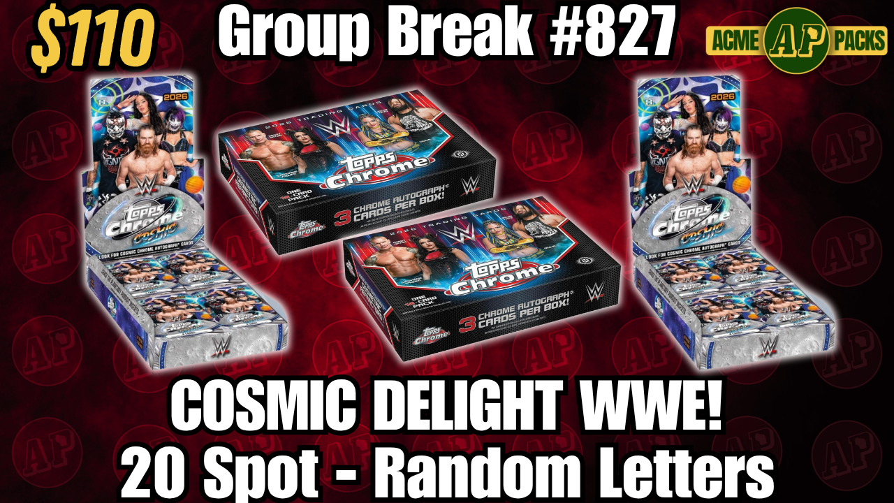 GB827 - Cosmic Delight WWE! - Random Letters