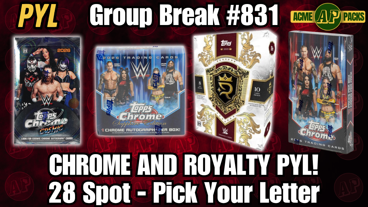 GB831 - Chrome and Royalty PYL! - Pick Your Letter