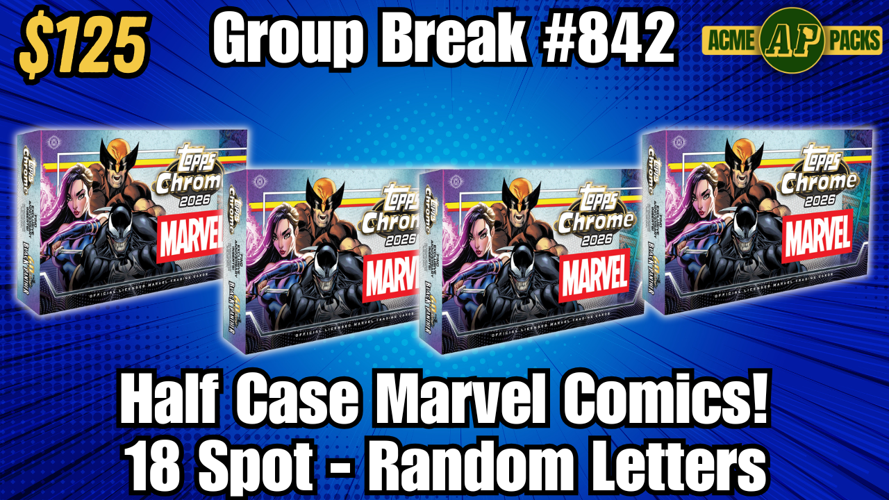 GB842 - Half Case Marvel Comics! - Random Letters