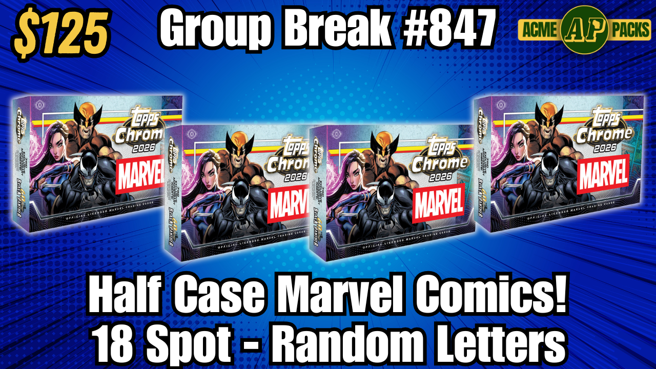 GB847 - Half Case Marvel Comics! - Random Letters