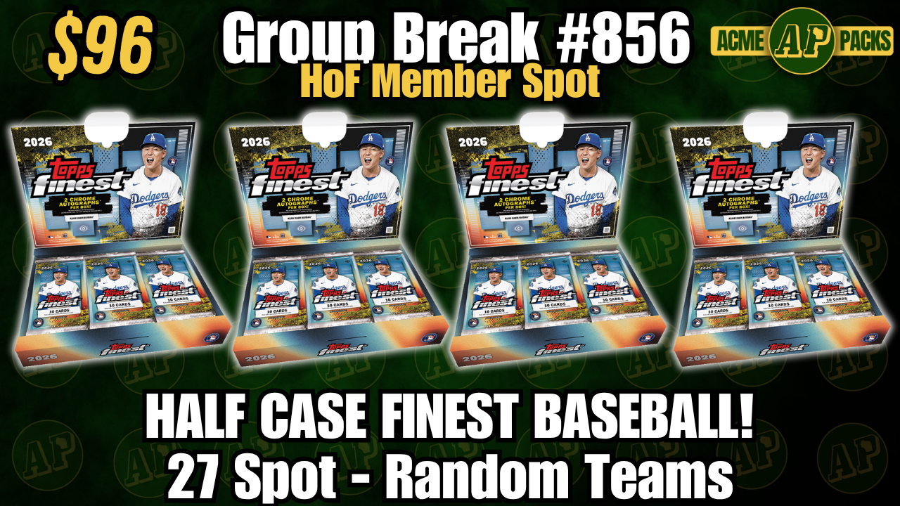 GB856 - Half Case Finest Baseball! - Random Teams