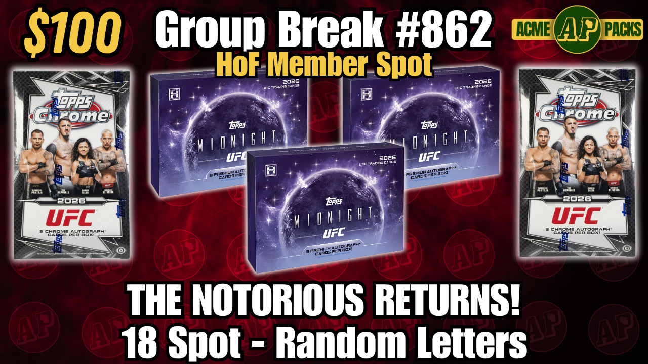 GB862 - The Notorious Returns! - Random Letters