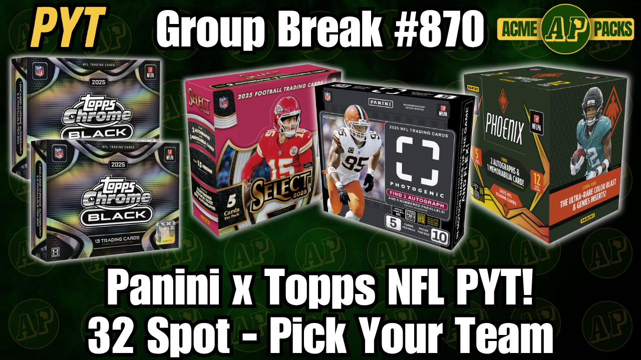 GB870 - Panini x Topps NFL PYT! - Pick Your Team