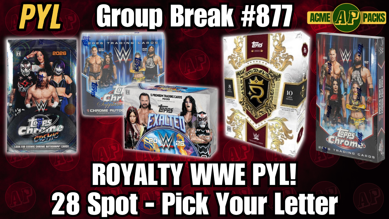 GB877 - Royalty WWE PYL! - Pick Your Letter (Copy)