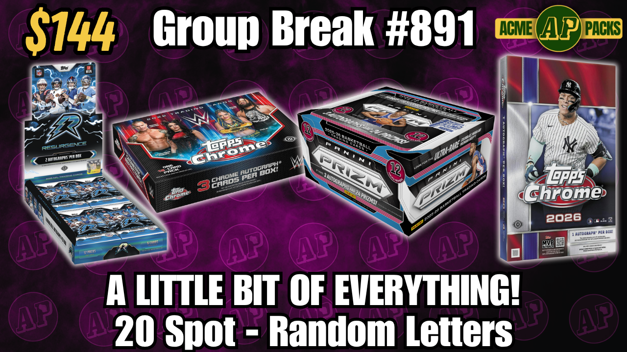 GB891 -End of Night Multisport! - Random Letters