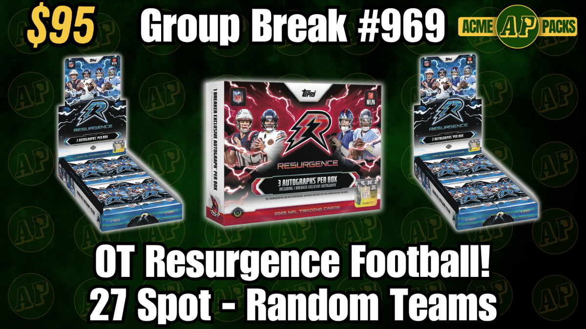 GB969 - OT Resurgence Football! - Random Teams
