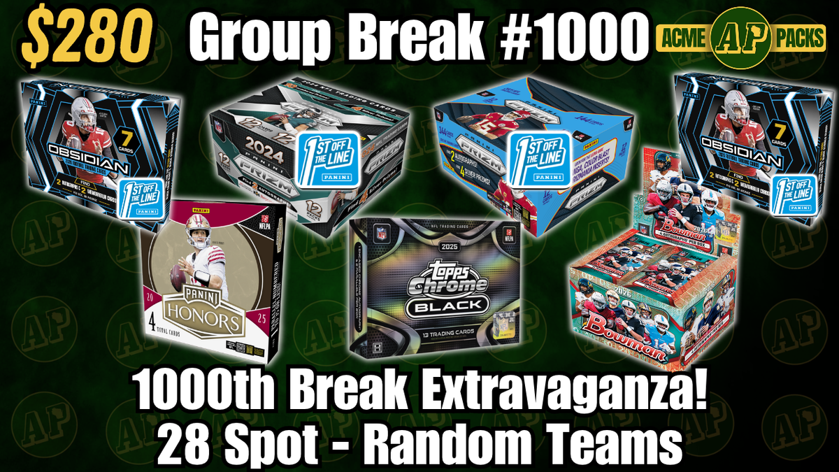 GB1000 - 1000th Break Extravaganza! - Random Teams
