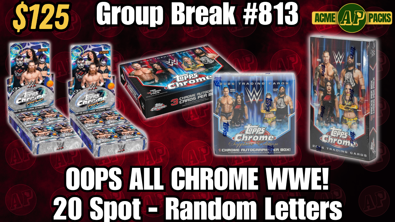GB813 - Oops All Chrome WWE! - Random Letters