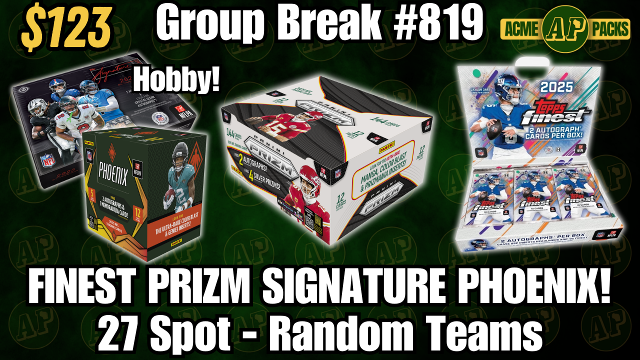 GB819 - Finest Prizm Signature Phoenix! - Random Teams