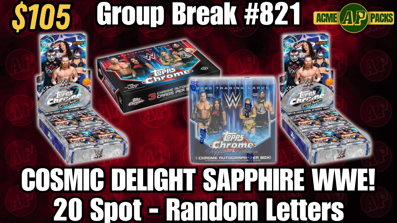 GB821 - Cosmic Delight Sapphire WWE! - Random Letters