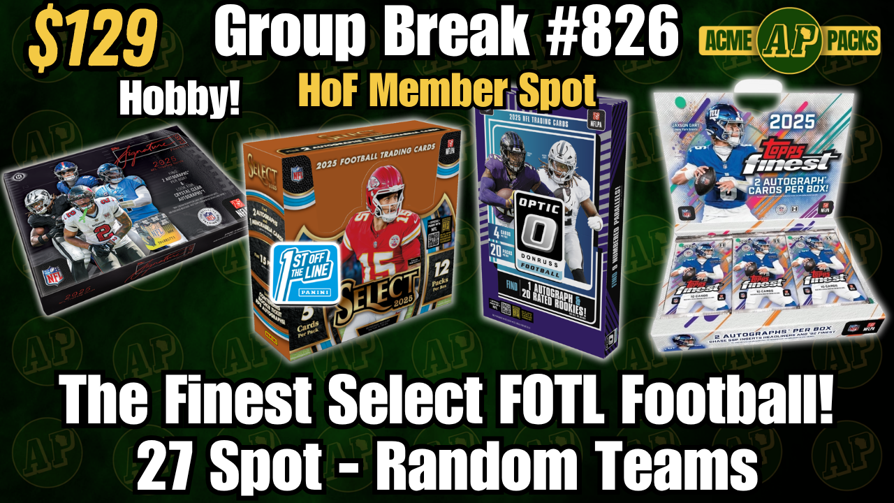 GB826 - The Finest Select FOTL Football! - Random Teams
