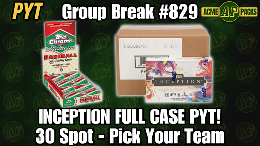GB829 - Inception Full Case PYT! - Pick Your Team