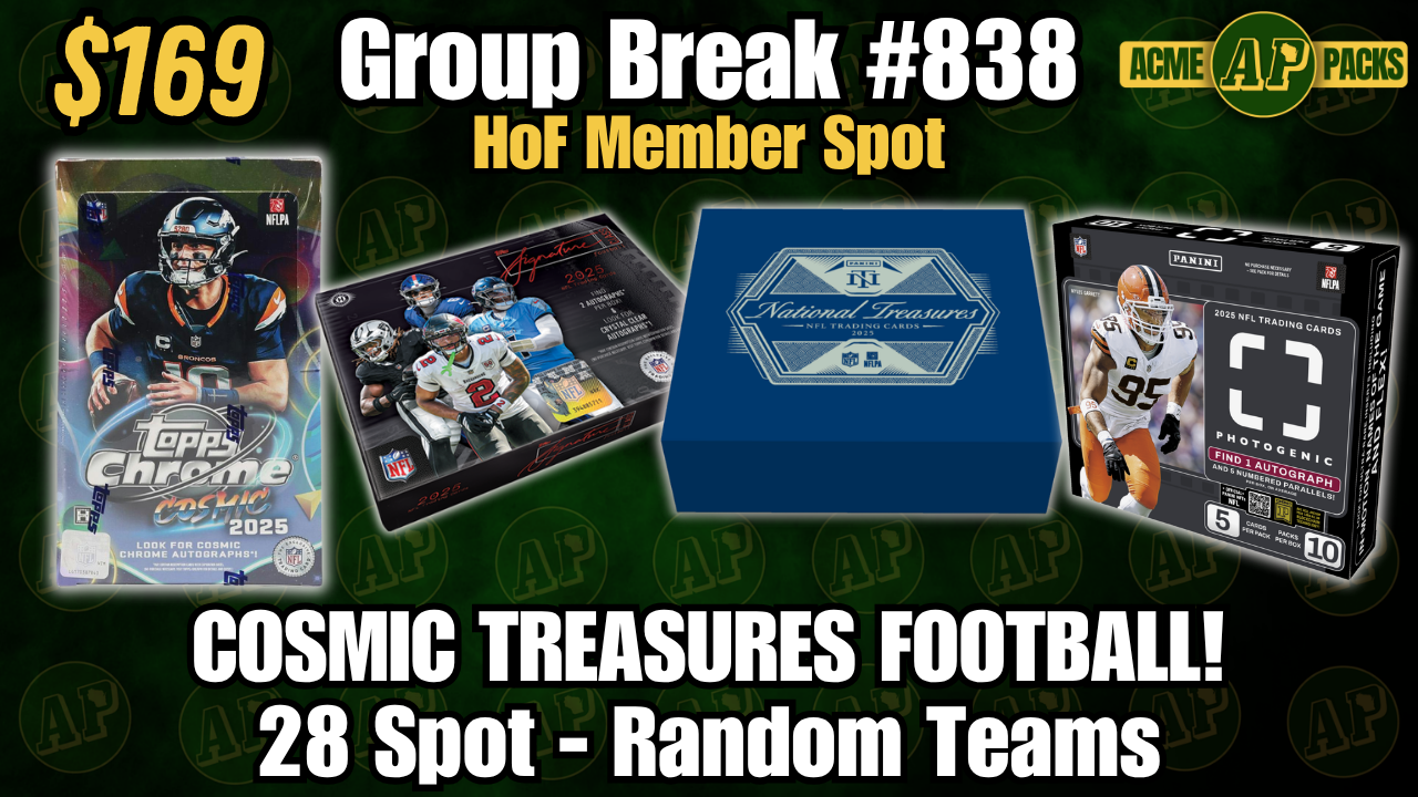 GB838 - Cosmic Treasures Football! - Random Teams