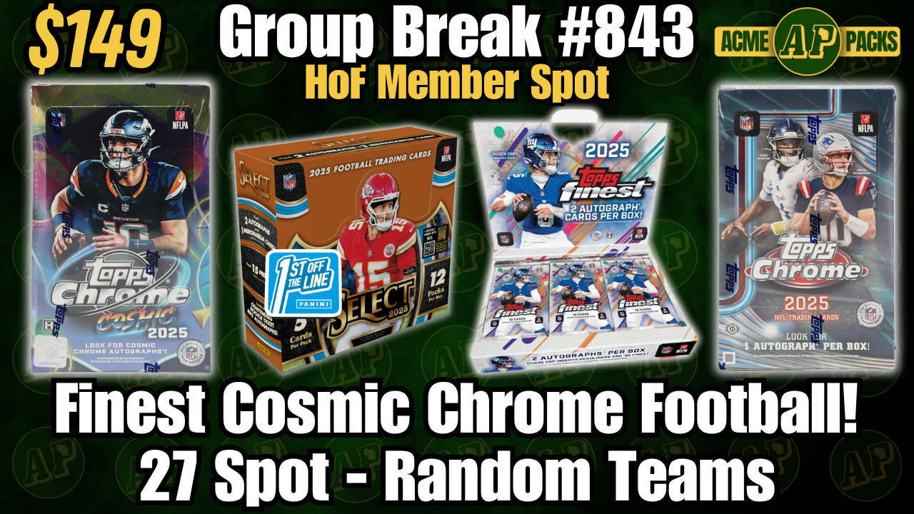 GB843 - Finest Cosmic Chrome Football! - Random Teams