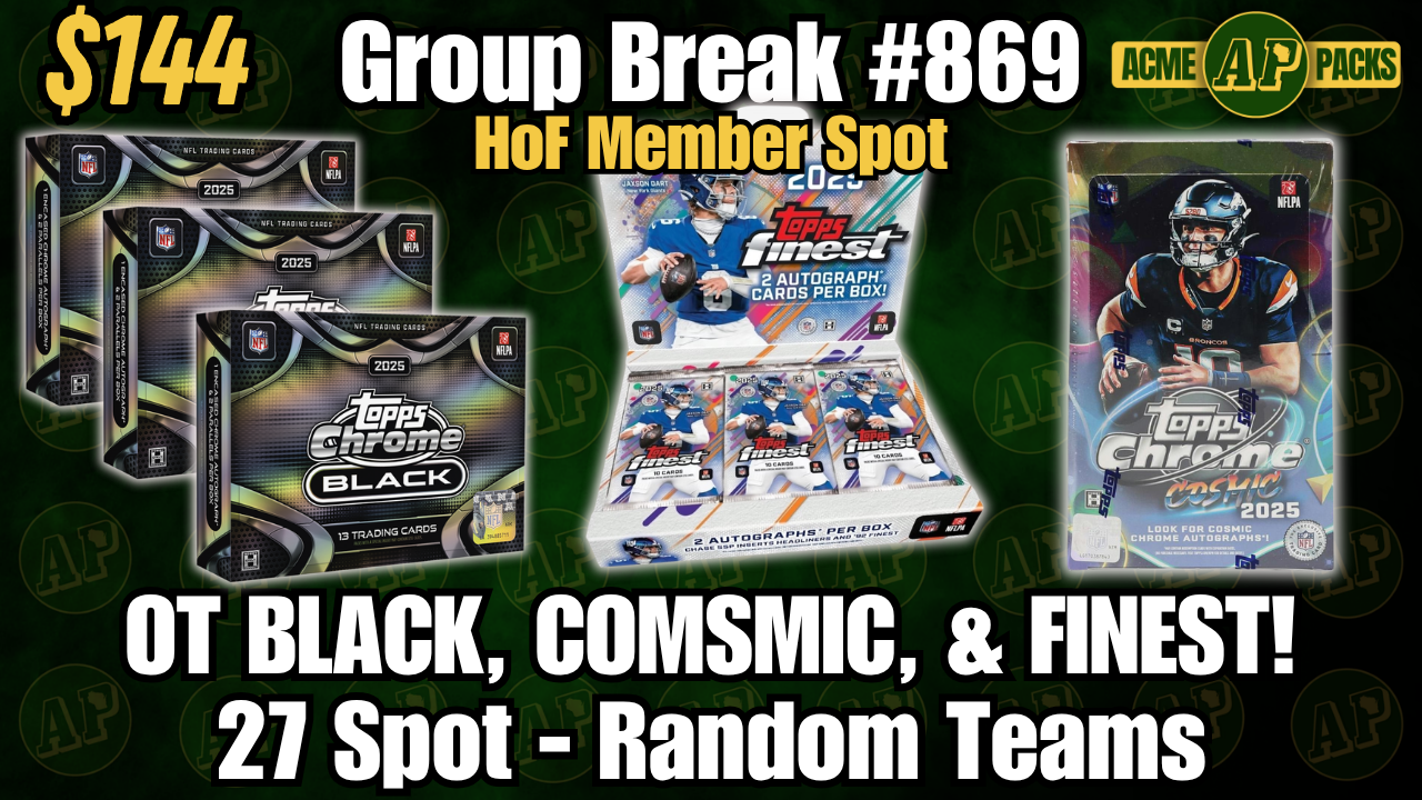 GB869 - OT Black , Cosmic, & Finest! - Random Teams