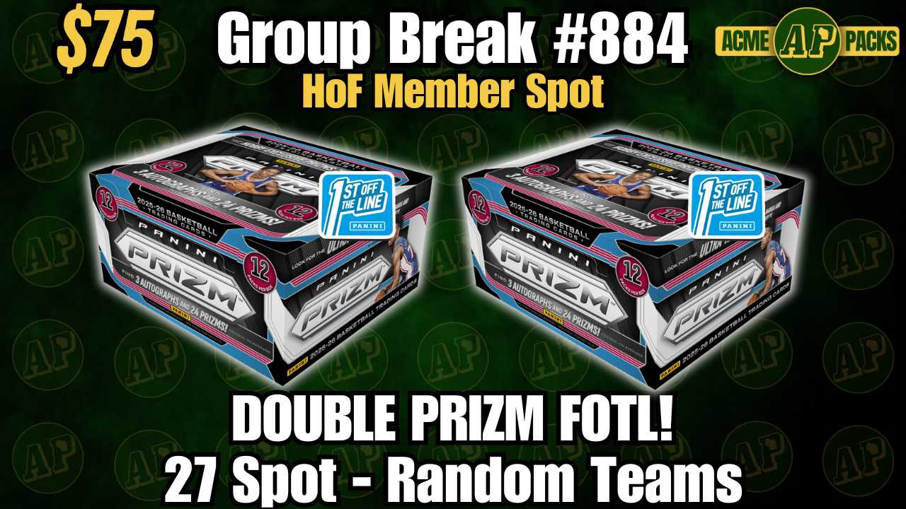 GB884 - Double Prizm FOTL! - Random Teams