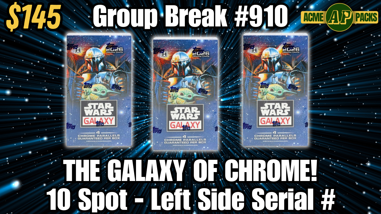 GB910 - Galaxy of Chrome! - Left Side Serial