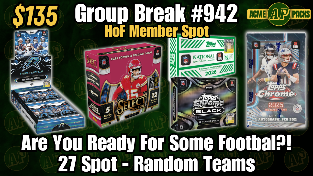 GB942 - Are You Ready For Some Football?! - Random Teams