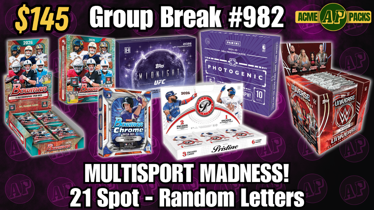 GB982 - Multisport Madness! - Random Letters