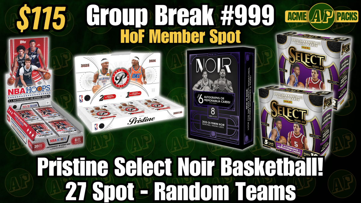 GB999 - Pristine Select Noir Basketball! - Random Teams