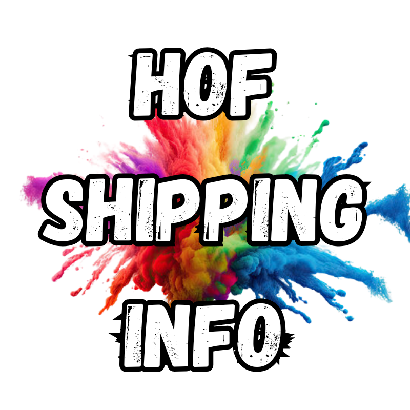 Hall of Fame Shipping Info